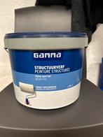 Gamma fijne structuurverf 10 liter nieuw, 10 tot 15 liter, Ophalen, Zo goed als nieuw, Wit
