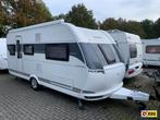 Hobby Excellent 495 UL Mover/Thule luifel, Caravans en Kamperen, Rondzit, Hobby, Bedrijf, Schokbreker