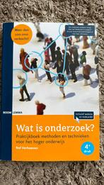 Wat is onderzoek?, Ophalen of Verzenden, Zo goed als nieuw, N. Verhoeven