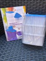 Tupperware Decotoren Rechthoekig - Nieuw!, Huis en Inrichting, Verzenden, Nieuw, Blauw, Bus of Trommel
