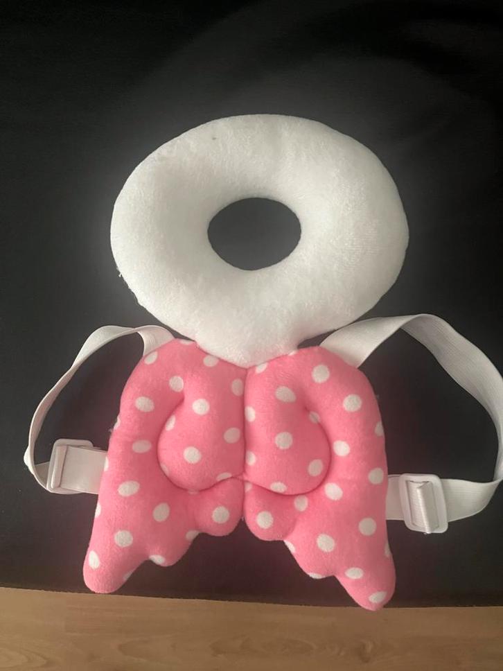 Baby Hoofdbeschermer - Engelenvleugels, Kinderen en Baby's, Overige Kinderen en Baby's, Zo goed als nieuw, Ophalen