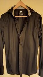 Zwart heren overhemd., Ophalen of Verzenden, Zo goed als nieuw, Zwart, Halswijdte 39/40 (M)