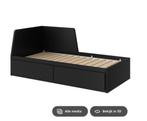 Ikea flekke bed, Huis en Inrichting, Slaapkamer | Bedden, Ophalen, Eenpersoons, Zo goed als nieuw, 80 cm