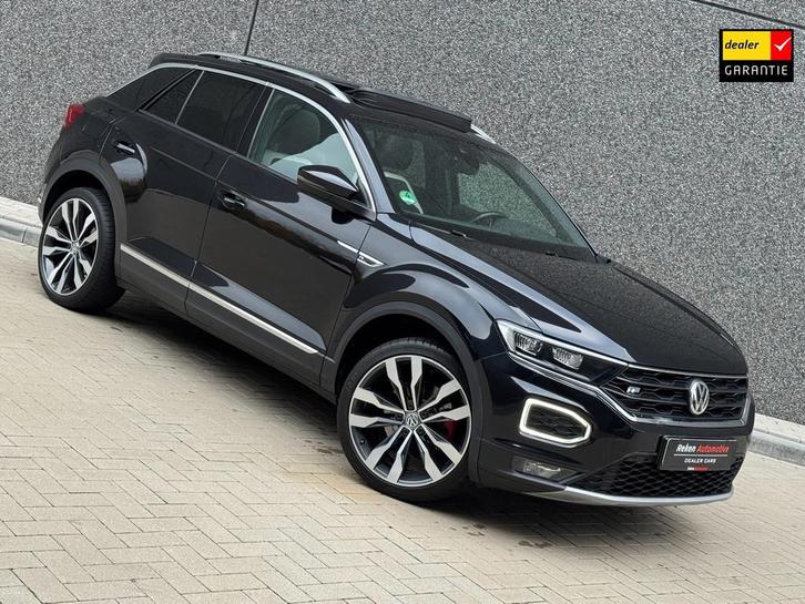 Volkswagen T-Roc 2.0 TSI 4Motion R-line 190PK Pano Navi ACC, Auto's, Volkswagen, Bedrijf, Te koop, T-Roc, 4x4, ABS, Adaptive Cruise Control