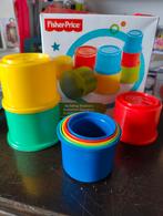 Fisher Price stapelbekers met doos, Ophalen of Verzenden, Zo goed als nieuw