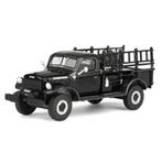 1946 Dodge Power Wagon van Greenlight 1/64 Black Bandit, Ophalen of Verzenden, Nieuw, Auto