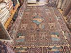 Vintage handgeknoopt perzisch tapijt tabriz 425x324, 200 cm of meer, 200 cm of meer, Gebruikt, Rechthoekig