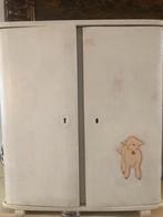 Kleding kastje voor poppen - jaren 50 ., Ophalen of Verzenden, Gebruikt, Kleertjes