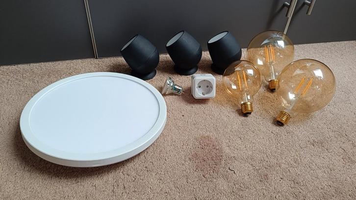 LSC smart connect plafondlamp en stopcontact, Huis en Inrichting, Lampen | Losse lampen, Zo goed als nieuw, Led-lamp, Minder dan 30 watt