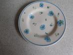 Bord 21 cm. Forget me not MB Marjolein Bastin V&D ismLibelle, Ophalen of Verzenden, Zo goed als nieuw, Bord(en), Overige stijlen