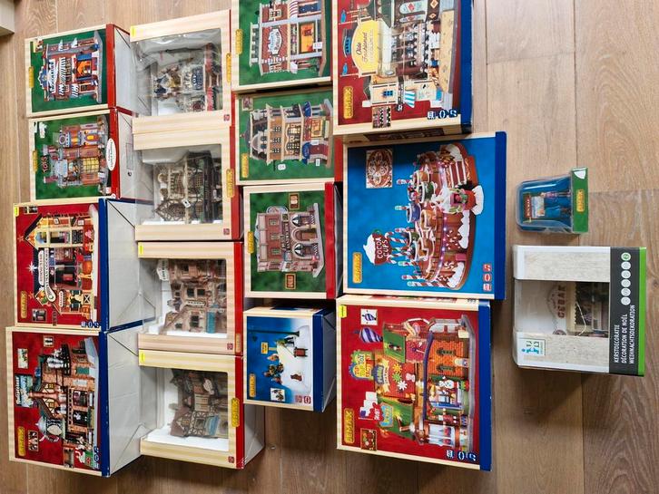 Lemax kersthuisjes in verkoop, Diversen, Kerst, Zo goed als nieuw, Ophalen of Verzenden