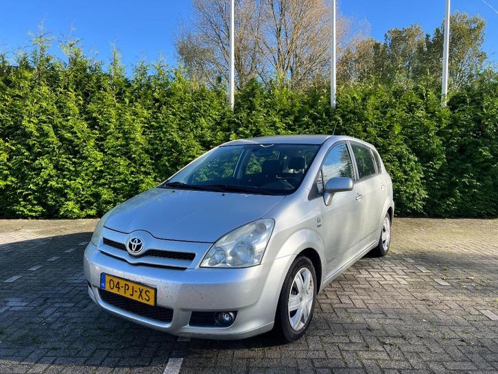 Toyota Corolla Verso 1.8 Vvt-i AUT 7P 2004 Grijs, Auto's, Toyota, Bedrijf, Corolla Verso, ABS, Airbags, Boordcomputer, Climate control