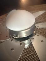 Plafondventilator met lamp, Huis en Inrichting, Ophalen, Gebruikt, Metaal, Minder dan 50 cm