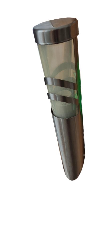 buitenlamp, Tuin en Terras, Buitenverlichting, Nieuw, Ophalen of Verzenden, Netvoeding, Rvs