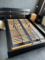 Ikea bed 140x200, Huis en Inrichting, Slaapkamer | Bedden, Ophalen, Gebruikt, Zwart, 140 cm