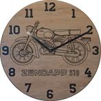 Themaklok met een zundapp 510 brommer als thema, Ophalen of Verzenden, Nieuw, Wandklok