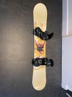 Snowboard Nitro 148 cm met Burton bindingen, Sport en Fitness, Snowboarden, Gebruikt, Ophalen, Bindingen