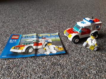 Dokstersauto met poppetje. Lego nr. 7902 - Complete set beschikbaar voor biedingen