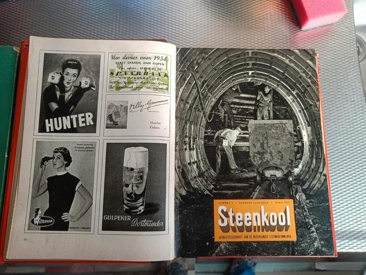 Steenkool - De Mijnen, diverse jaargangen '47-'54, Boeken, Tijdschriften en Kranten, Gelezen, Ophalen of Verzenden