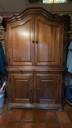 Eikenhouten buffetkast/broodkast, Huis en Inrichting, Kasten | Buffetkasten, Ophalen, Zo goed als nieuw, 25 tot 50 cm, 200 cm of meer