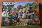 Jumbo Puzzel 3000 stukjes, het huisje van de boer, Ophalen of Verzenden, Meer dan 1500 stukjes, Zo goed als nieuw, Legpuzzel