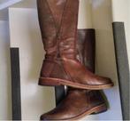 Wolky stoere leren laarzen mt 40 verzenden mogelijk, Kleding | Dames, Schoenen, Ophalen, Hoge laarzen, Wolky, Bruin