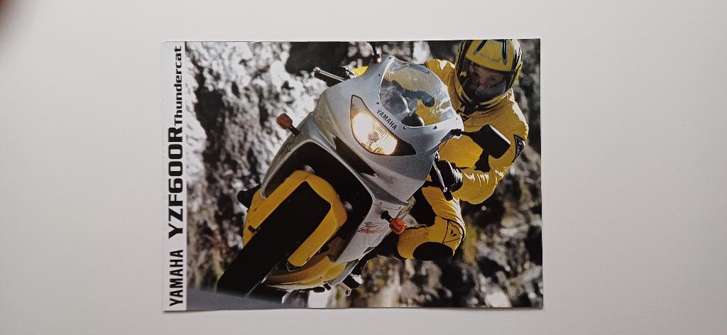 Originele folder Yamaha YZF 600 R Thundercat 1999, Ophalen of Verzenden, Yamaha