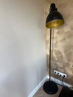 Vloerlamp zwart/goud, Huis en Inrichting, Ophalen, Gebruikt, Metaal, 150 tot 200 cm