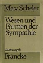 Max Scheler Wesen und Formen der Sympathie, Ophalen of Verzenden, Zo goed als nieuw