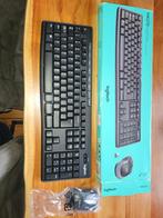 Logitech MK270 Draadloze Toetsenbord en Muis Set, Logitech, Nieuw, Ophalen of Verzenden, Draadloos