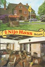 Q449 gelopen ansichtkaart de lutte hotel het nije huss, Verzenden, 1980 tot heden, Gelopen