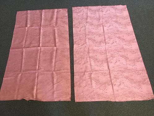 Gordijnstof Petronella restanten lap stof 150x90 en 145x82, Hobby en Vrije tijd, Stoffen en Lappen, Zo goed als nieuw, 120 cm of meer