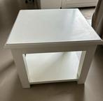 Salontafel wit vierkant 55x55 cm, Huis en Inrichting, Tafels | Salontafels, Ophalen, Gebruikt, 50 tot 100 cm, Vierkant