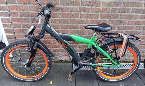 Alpina Yabber 20 inch groen met oranje, Fietsen en Brommers, Fietsen | Kinderfietsjes, Zo goed als nieuw, 20 inch of meer, Ophalen