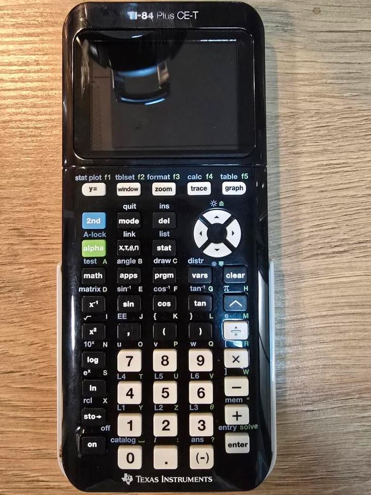 TI-84 Plus CE-T, Diversen, Rekenmachines, Zo goed als nieuw, Grafische rekenmachine, Ophalen of Verzenden