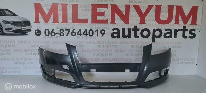 AUDI A3 8P BUMPER NIEUW (2008-2012) LX7R, Auto-onderdelen, Carrosserie en Plaatwerk, Bumper, Voor, Nieuw, Ophalen of Verzenden