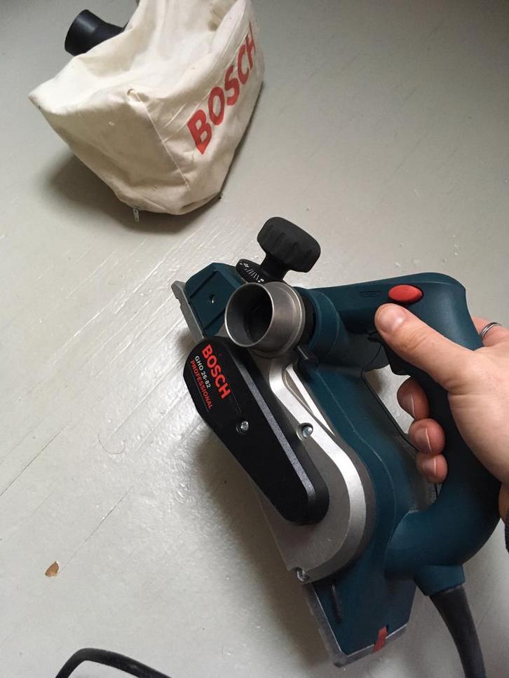 Bosch professional hand planer, Doe-het-zelf en Verbouw, Schaafmachines, Zo goed als nieuw, Ophalen