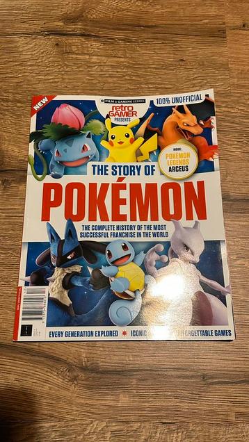 The Story of Pokémon magazine beschikbaar voor biedingen