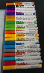 Ecoline Brush Pennen 20 stuks, Hobby en Vrije tijd, Tekenen, Ophalen of Verzenden, Zo goed als nieuw