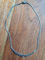 Griekse zilveren ketting 925, Ophalen of Verzenden, Zo goed als nieuw, Nvt, Zilver
