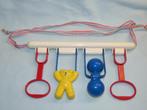 Vintage Ambitoys boxhanger met beertje en rammelaar, Ophalen of Verzenden, Zo goed als nieuw, Babygym, Met geluid