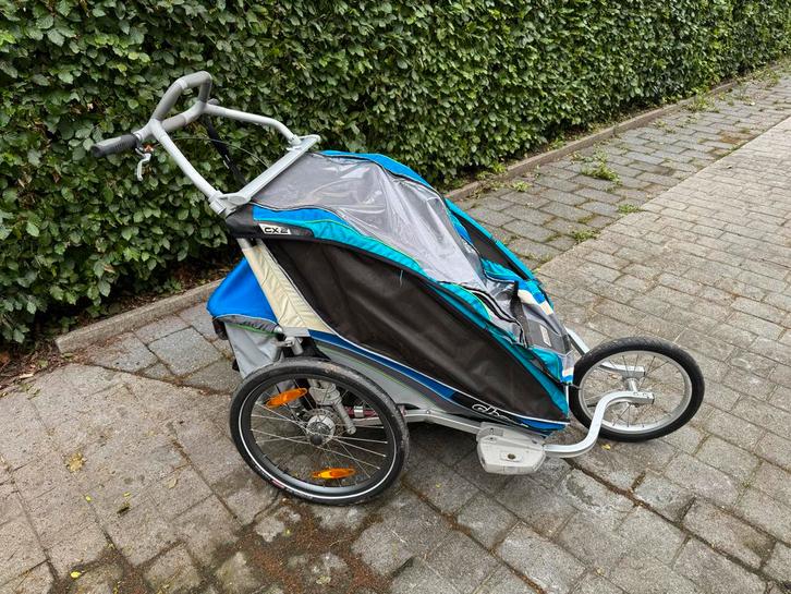 Thule Chariot CX Multisport - Zeer Nette Staat, Fietsen en Brommers, Fietsaccessoires | Aanhangers en Karren, Zo goed als nieuw