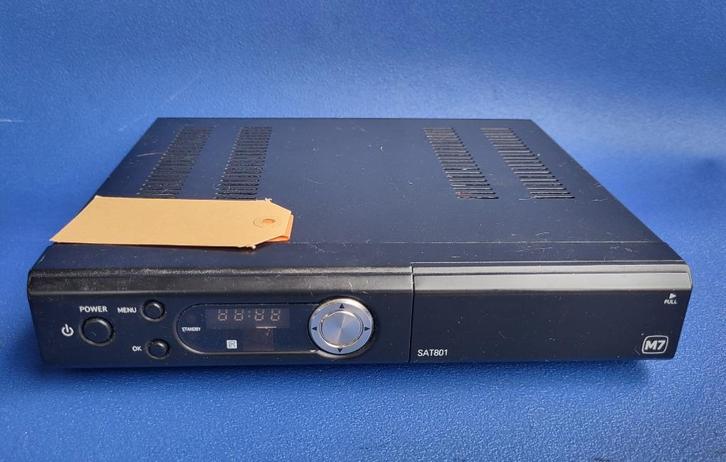 Satelietontvanger SAT801 M7, Audio, Tv en Foto, Schotelantennes, Gebruikt, (Schotel)antenne-accessoires, Overige merken, Ophalen of Verzenden