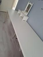 Wit ikea bureau 60 x 200 gratis, Huis en Inrichting, Bureaus, Ophalen, Zo goed als nieuw