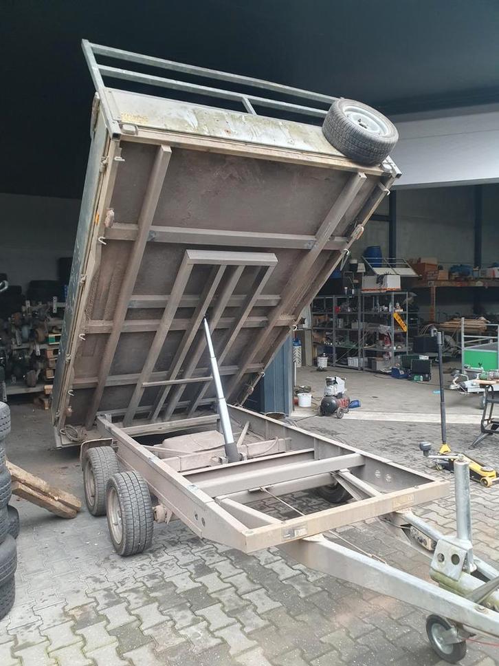 Hapert elektrische kipper 2x340 3500KG  super 2999euro, Auto diversen, Aanhangers en Bagagewagens, Ophalen of Verzenden