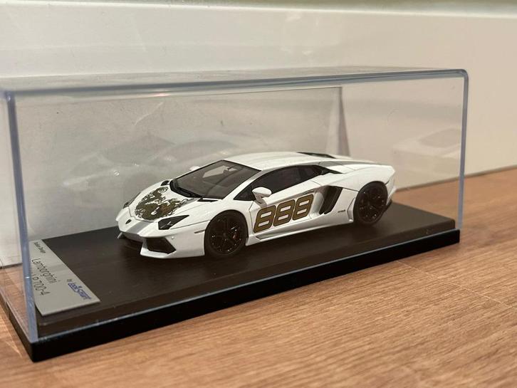 Lamborghini Aventador Dragon 1:43 Looksmart 0027, Hobby en Vrije tijd, Modelauto's | 1:43, Zo goed als nieuw, Auto, Overige merken