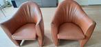 2 Leolux fauteuils, type Sjamaan., Huis en Inrichting, Stoelen, Ophalen, Gebruikt, Bruin, Twee