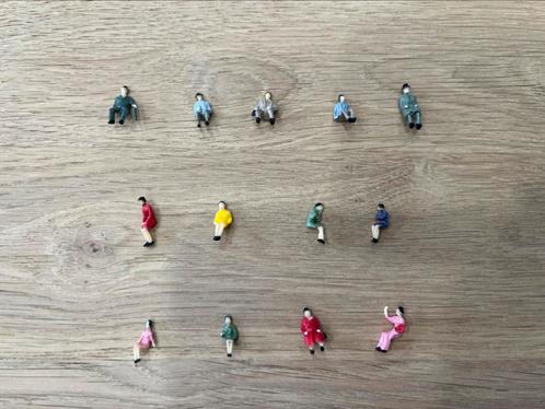 H0 Passagiers / Zittende Figuren / Poppetjes Set ( 1:87 ), Hobby en Vrije tijd, Modeltreinen | H0, Nieuw, Overige typen, Overige merken