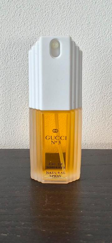 Vintage discontineud Gucci no 3 eau de toilette  beschikbaar voor biedingen