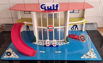 Gulf garage voor miniatuur auto's, schaal 1:87 beschikbaar voor biedingen